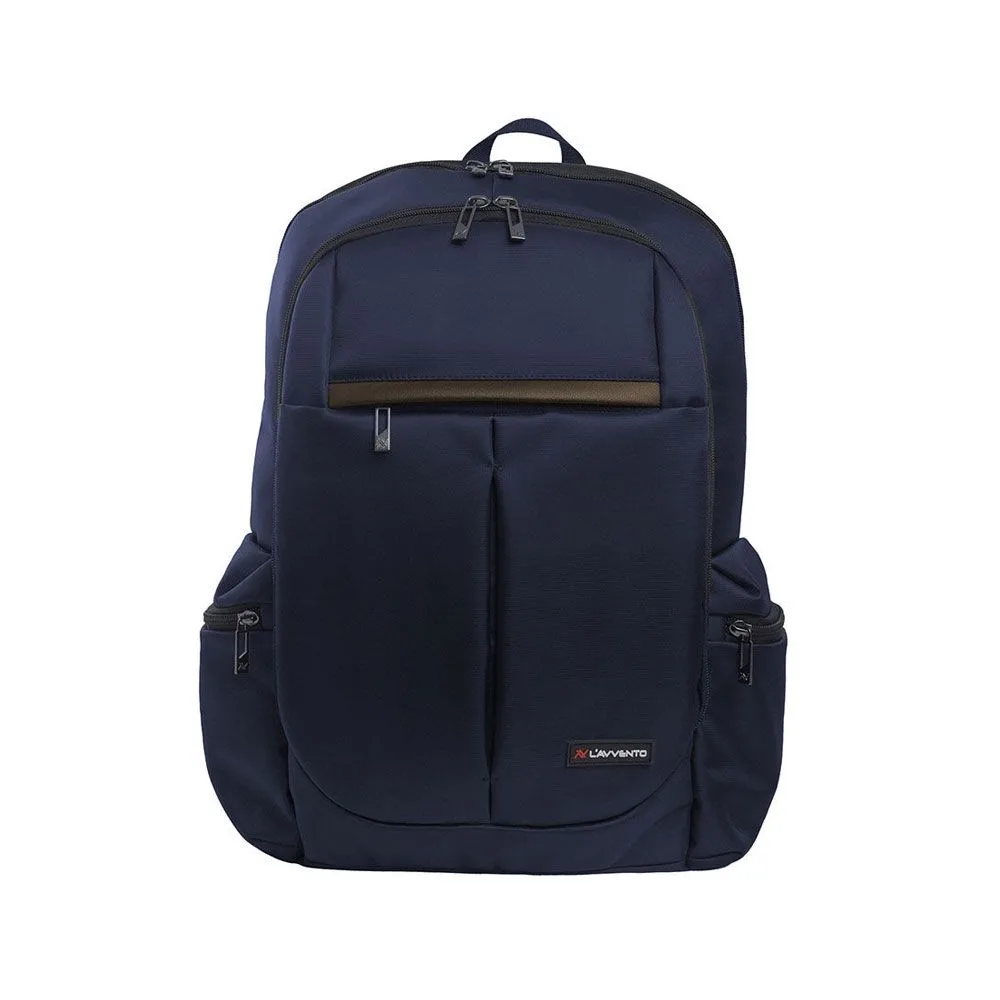 L'AVVENTO BG495 Laptop Backpack — Multi-Pockets, 15.6 Inch, Blue