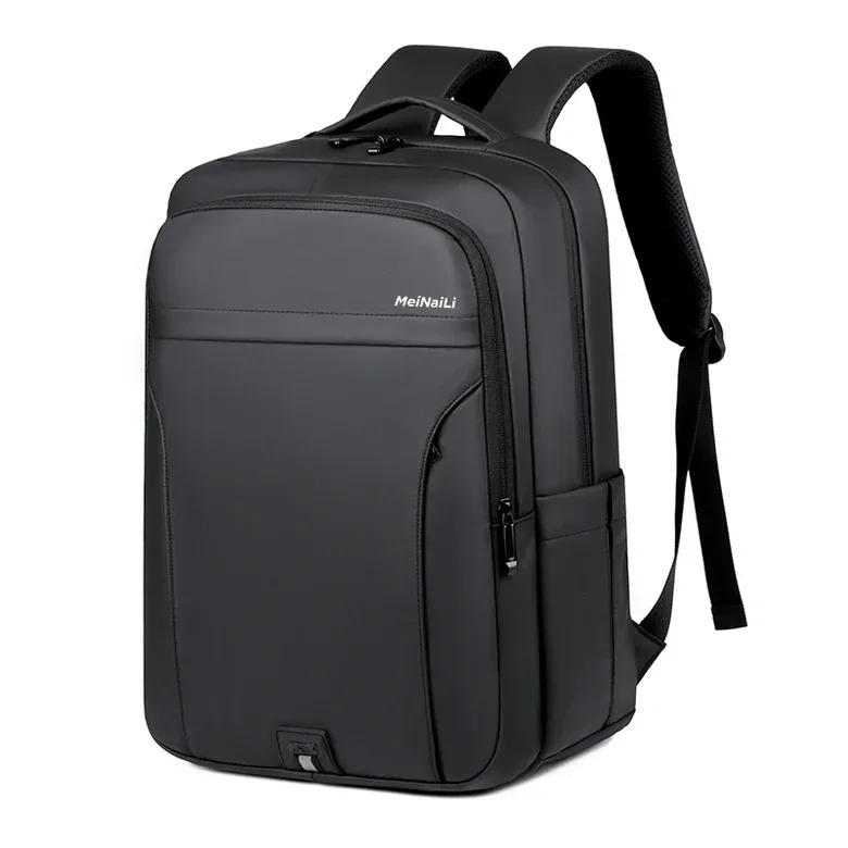 Meinaili 2507 Waterproof Laptop Backpack - Fits up to 15.6" - Black