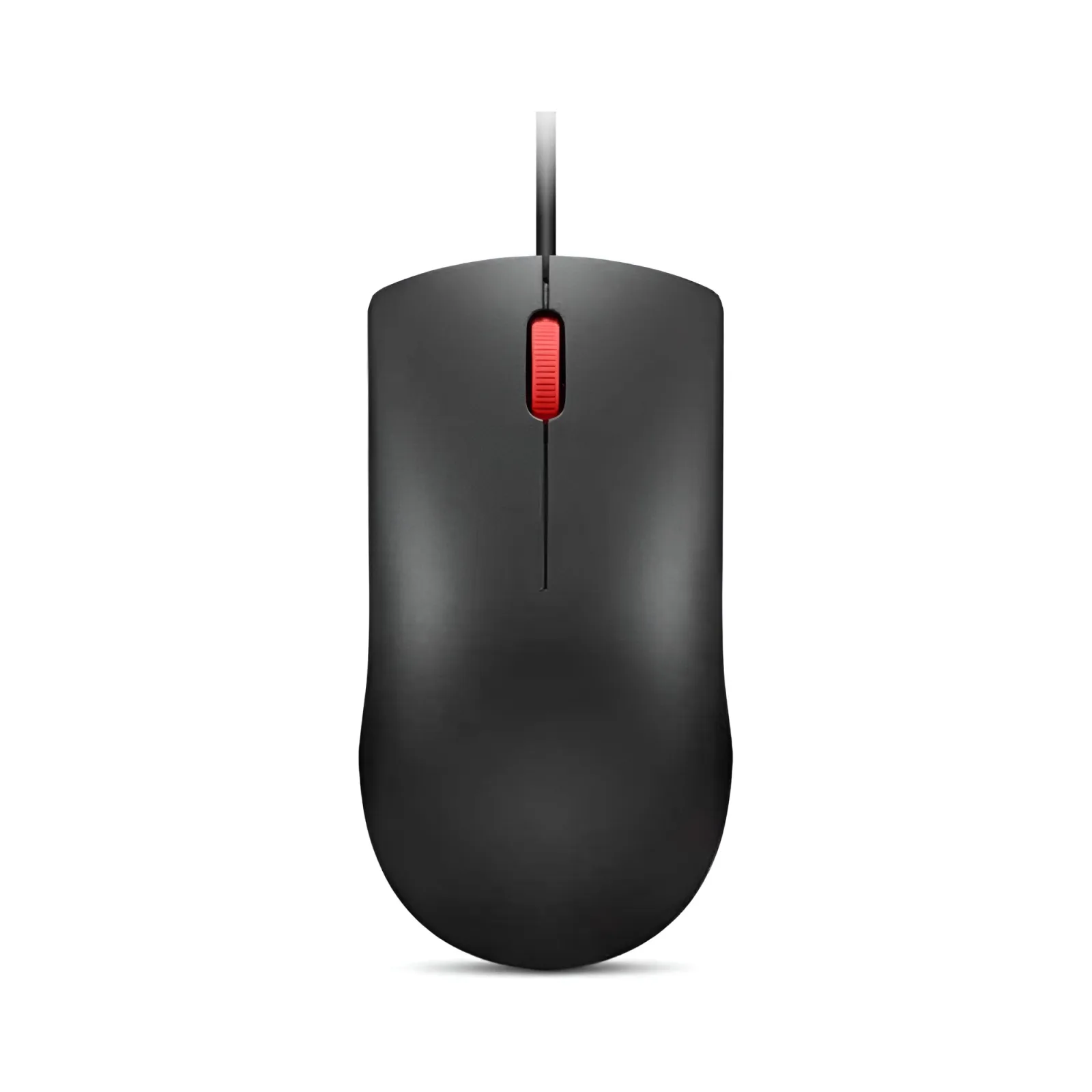 Lenovo 120 Wired Mouse - Comfortable Grip, Plug & Play USB - Black
