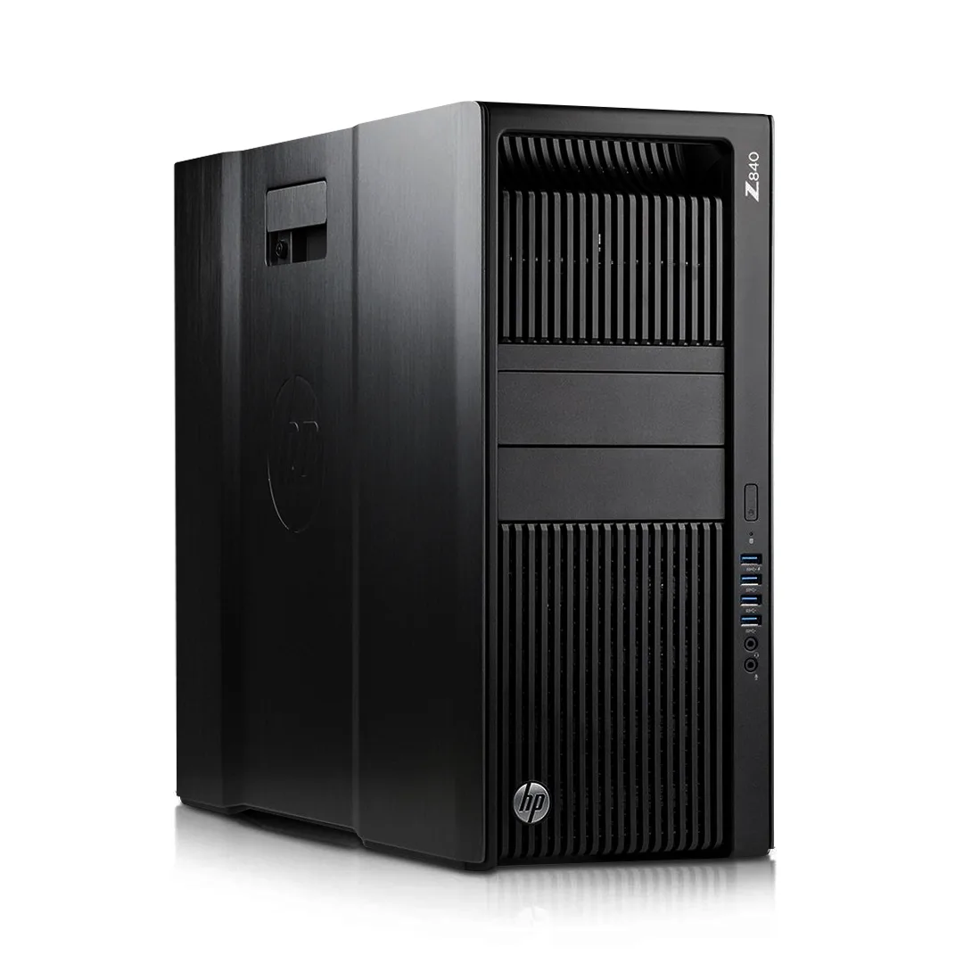 HP Z840 High Tower Workstation – Dual Intel Xeon E5-2609 v3 Processors - 16GB DDR4 ECC RAM - Customizable