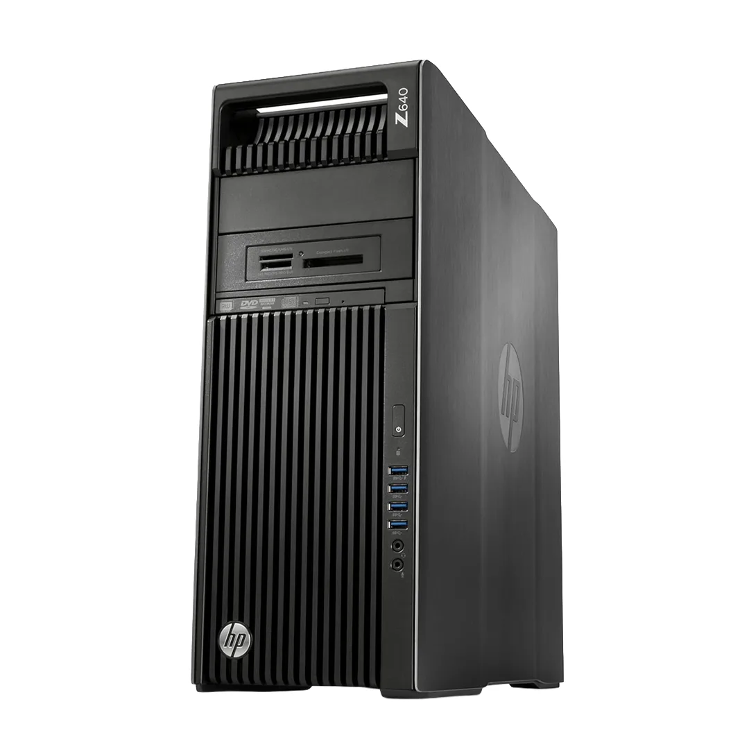 HP Z640 High Tower Workstation – Dual Intel Xeon E5-2609 v3 – 16GB DDR4 ECC RAM – Customizable