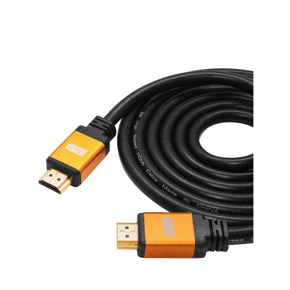 2B DC265 HDMI to HDMI Cable — V2.0, Supports 2K & 4K, 5M, Black