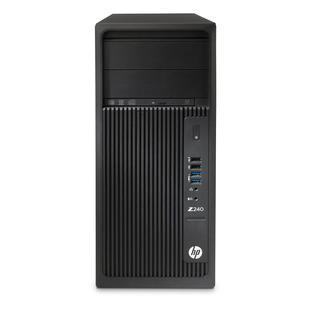 HP Z240 Tower Workstation – Intel Xeon E3-1230 v5 – 8GB DDR4 RAM – Customizable