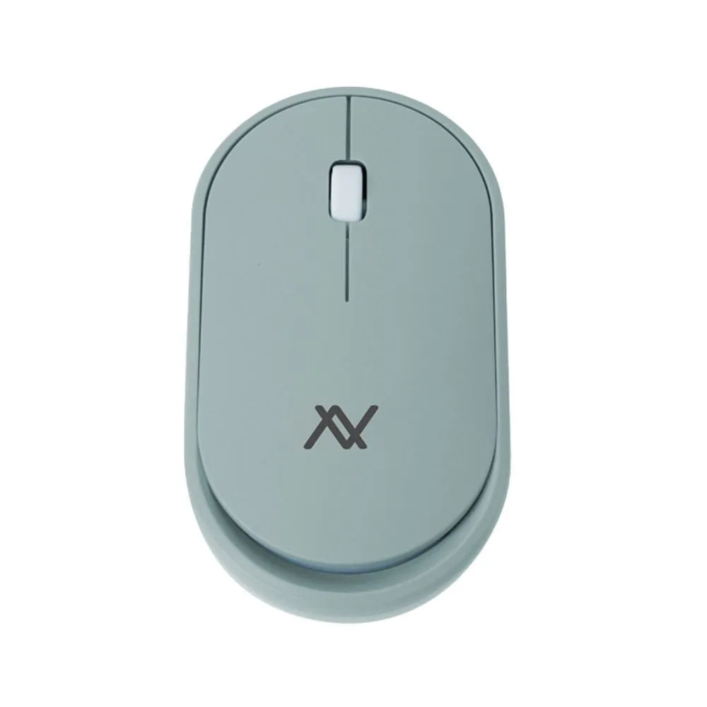 L'AVVENTO (MO18A) Dual Mode Bluetooth - 2.4GHz Mouse with Re-Chargeable Battery - Gray