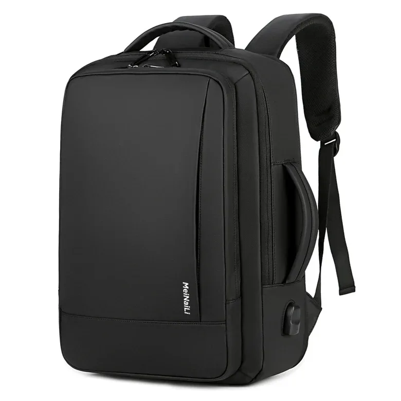 Meinaili 1905 Waterproof Laptop Backpack - Fits up to 15.6" - Black